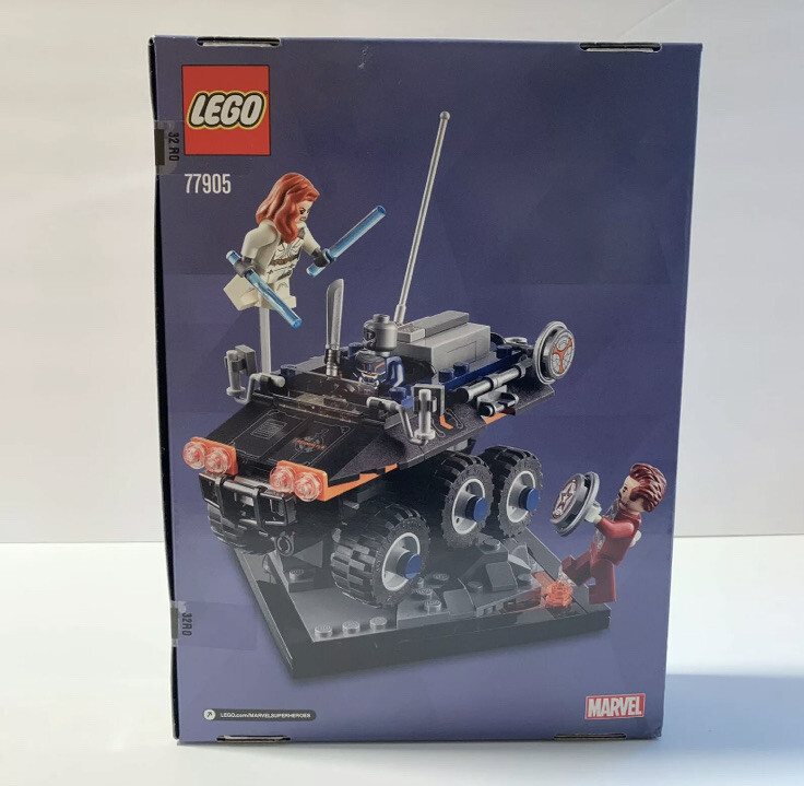 black widow comic con lego