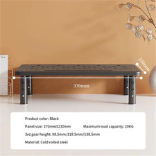 Adjustable Computer Rack Telescopic Desk Monitor Holder Elevated PC Screen Stand