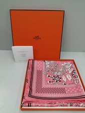 Hermes LES BANDANAS DE SOIE Scarf Carre 55 Mu...