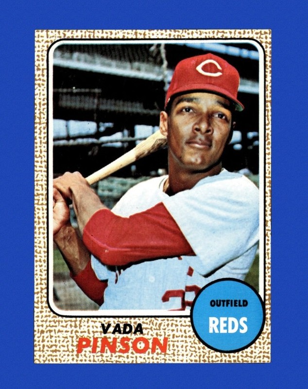 1968 Topps Set-Break # 90 Vada Pinson EX-EXMINT *GMCARDS*
