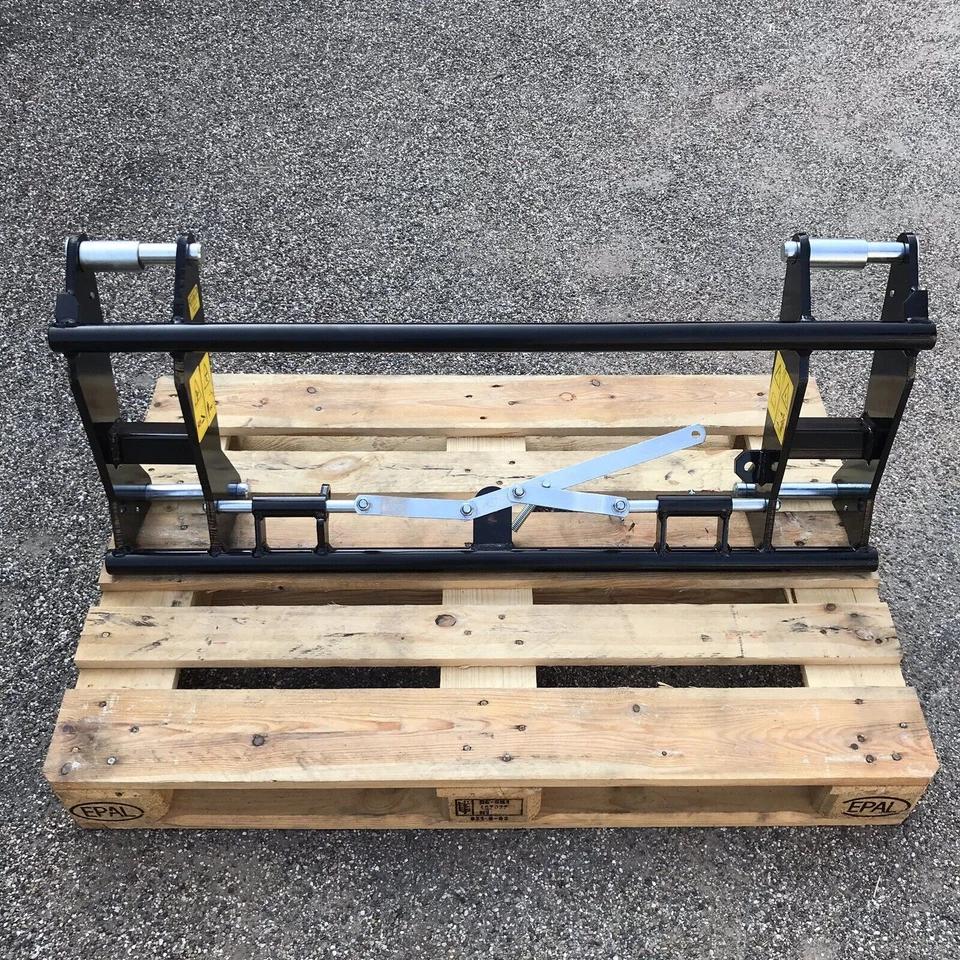 Schnellwechselrahmen Frontlader Euronorm Euroaufnahme von Klinklader auf Euro - Bild 2 von 4