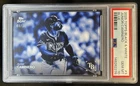 2025 Topps Black and White Junior Caminero Blue #/50 Rays PSA 10 GEM MINT