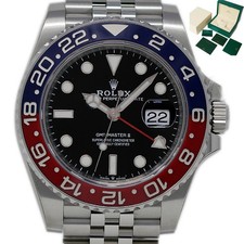 Rolex New GMT-Master II 126710BLRO Steel Pepsi B/P/FACTORYWARANTY 2021 #RL405.21