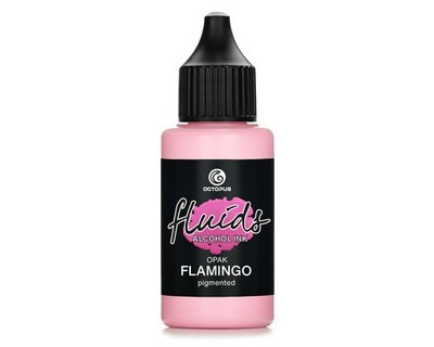 Fluids Alcohol Ink OPAK FLAMINGO, Alkoholtinte für Fluid Art und Resin, rosa