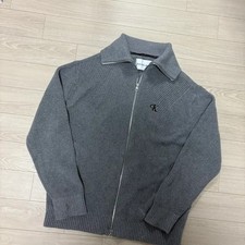 Calvin Klein Jeans Men's Knit Zip-up XL - Used with Stains