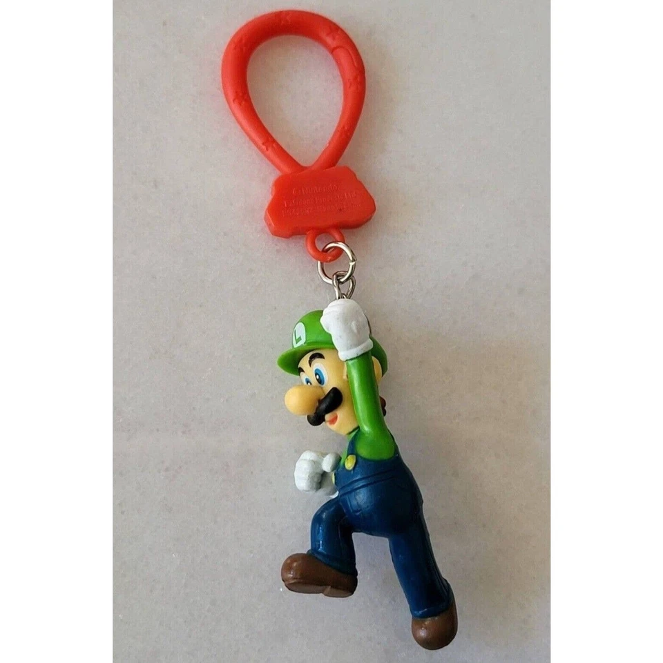 CONJUNTO de 8 Nintendo Super Mario Mochila Amigos Nintendo Llavero Colgador Foto 3 de 4