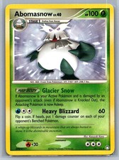 Abomasnow 2007 Mysterious Treasures 19/123 Rare