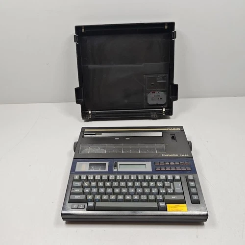 Casio CW-25D Étiquette Imprimante - non Testé,Pour Pièces,Couvercle de Batterie