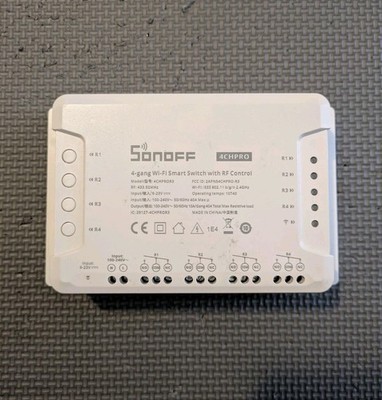 SONOFF 4CHPROR3 Wifi Smart Light Switch Module with RF Control for Alexa/Google