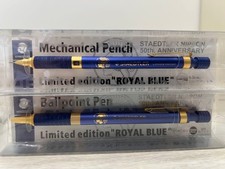 Staedtler Limited Model Royal Blue Set Of 2 Ballpoint Pen