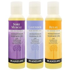Relaxing Body Massage Essential Oil for Aromatherapy Muscle Pain Relief 3ct