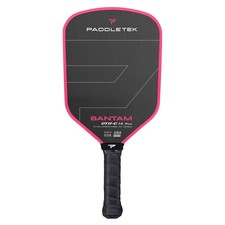 Paddletek Bantam GTO-C 14.3mm Hybrid Pickleball Paddle   Raw Carbon Fiber Fac...