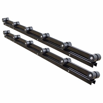 Dutton-Lainson 21755 5 Ft. Deluxe Roller Bunk Pair 6355 - Black