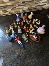 Large Mixed Disney  Lot Figures Toys Various Characters Vintage & more Disney 