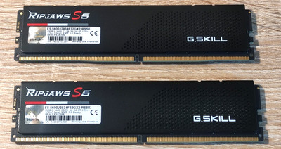 G.SKILL Ripjaws S5 DDR5 64GB 2X32GB CL28 5600 MTS Gaming Arbeitsspeicher RAM