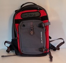 Vintage DAKINE Skateboarding Ripstop Backpack Bag Shorty's Red Black Skateboard