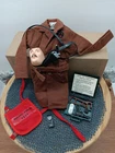 VINTAGE GI JOE ADVENTURE TEAM SECRET AGENT UNIFORM LOT COMPLETE OFF THE CARD