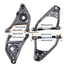 Tubular Control Arms Uper Lower Suspension For Camaro Firebird Chevy Nova Buick