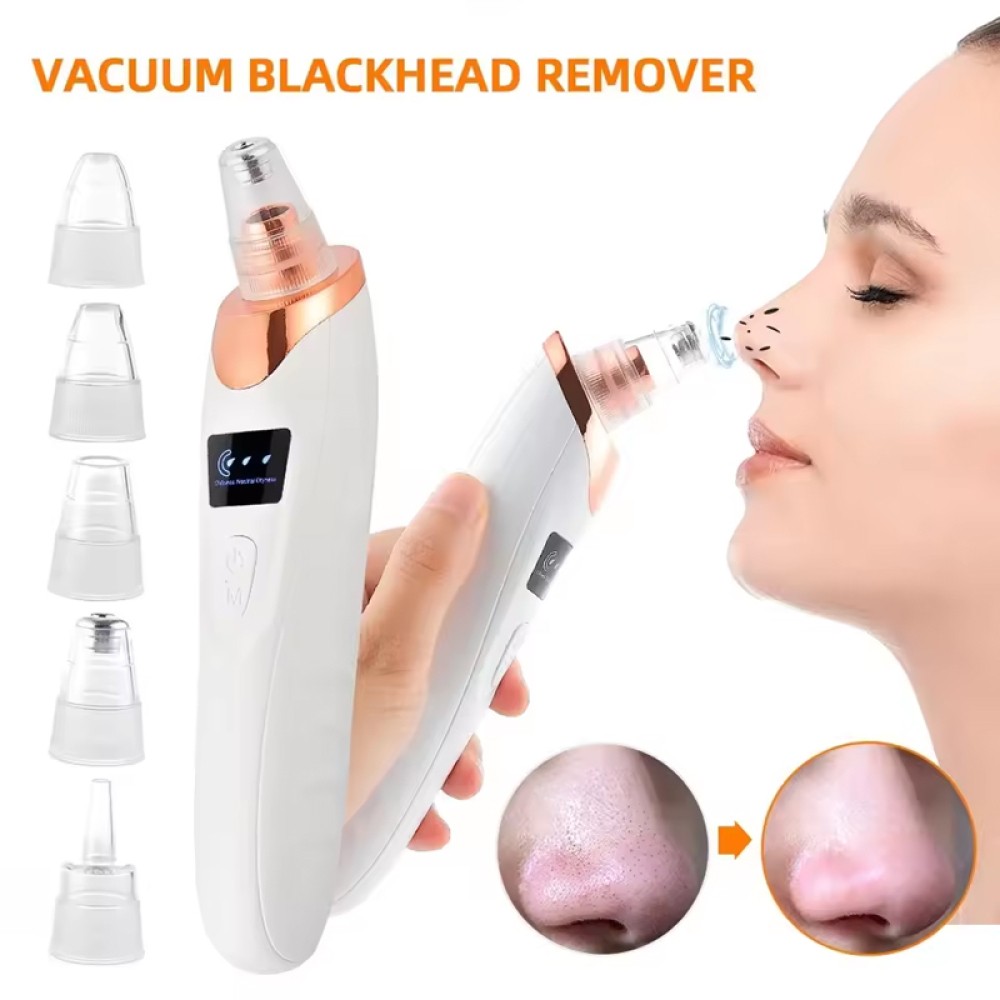 Electric Blackhead Remover Pore Nose Sucker Pimple Skin Acne Face Cleaner Vacuum