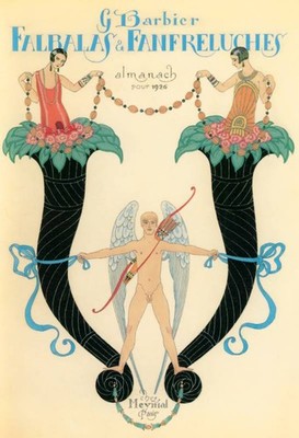 Art-Style Peelable Wallpaper Poster (Full) Barbier 1926 Cover 585×858mm