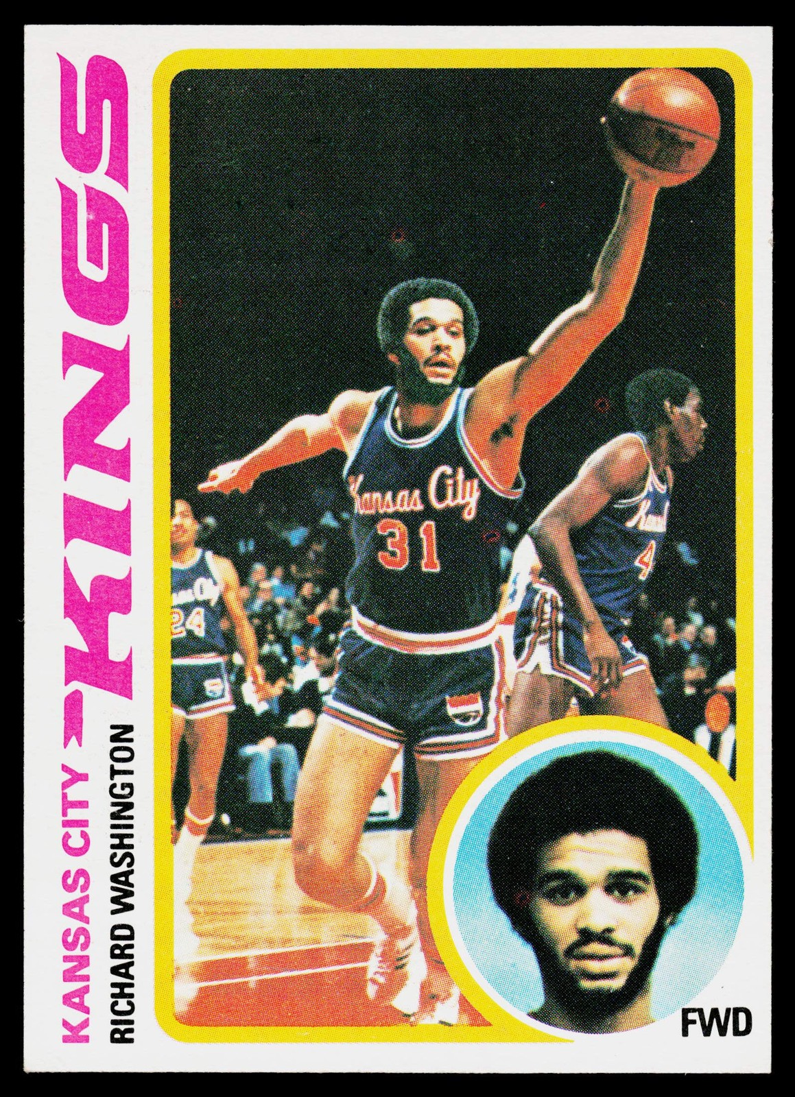 1978-79 Topps #121 Richard Washington - VG