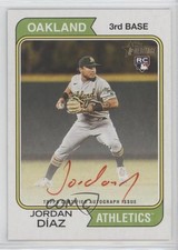 2023 Heritage Real One Special Edition Red Ink 40/74 Jordan Diaz Díaz Auto oh8
