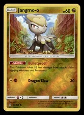 Jangmo-o Common Reverse Holo SM - Guardians Rising 98/145 LP Pokémon TCG