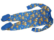 C3 !WOW! NWT 4T The Children's Place Boys MONKEY SUNGLASSES Sleeper Pajamas