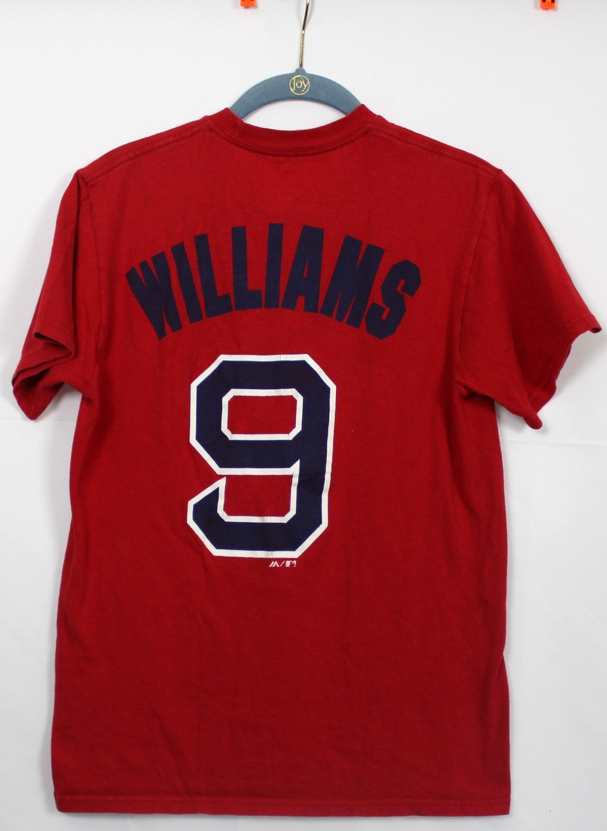 Boston Red Sox Ted Williams #9 Jersey Style Tee T Shirt Size S