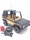 Tonka Blazer MR-970 Vintage 70's Black Gold Pressed Steel 4x4 With Accessories