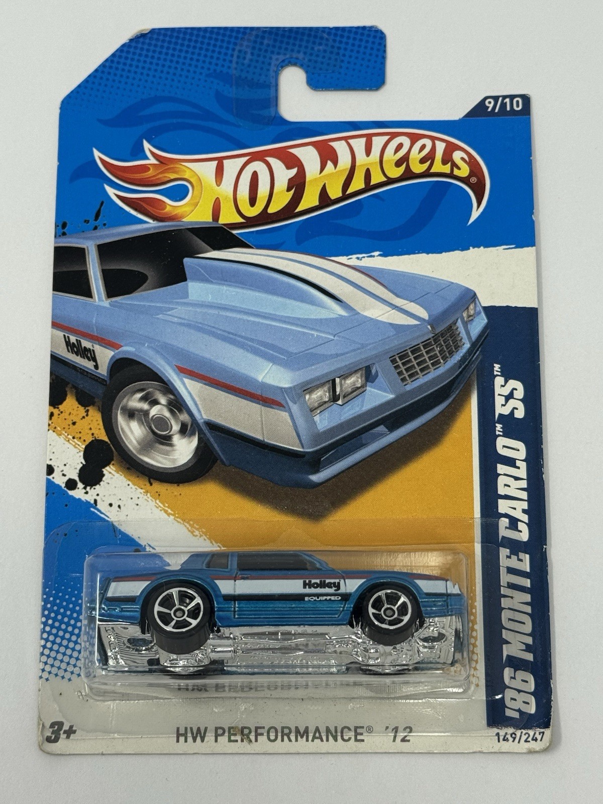 Hot Wheels 2012 Performance Blue ‘86 Monte Carlo SS #149 B1