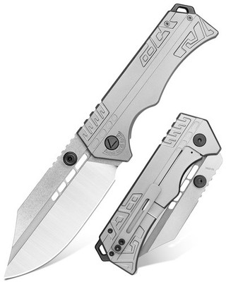 VALHALLA LORD Cool Pocket Knife for Men, 3.6'' D2 Steel Large Pocket Knife wi...
