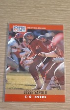1990 Pro Set - Jesse Sapolu #296 (RC)