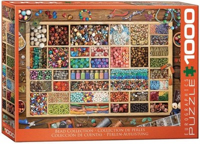 The Bead Collection 1000 Piece Jigsaw Puzzle Eurographics New