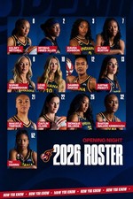 Caitlin Clark WNBA Indiana Fever 20206 Roster 4x6 photo- ALL-STAR