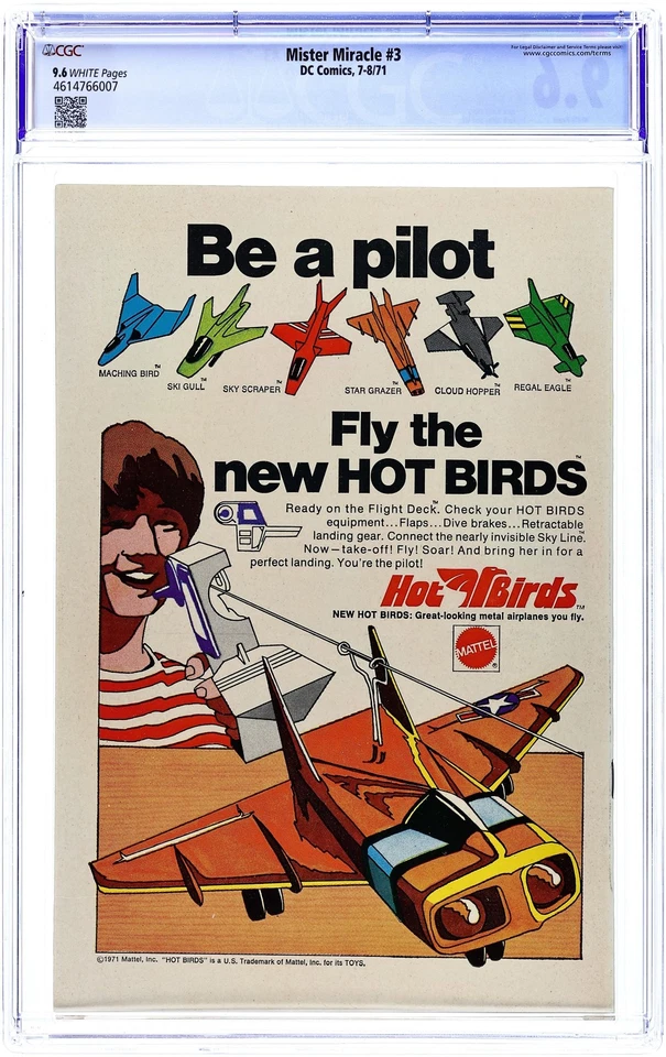 Mister Miracle #3 CGC 9.6 1971 4614766007 - Image 2 of 2