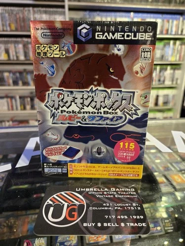 Pokemon Box Ruby & Sapphire (2003) New Factory Sealed Japan Gamecube GC Import