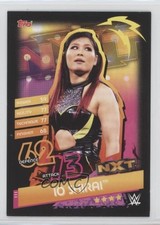 2020 Topps WWE Slam Attax Reloaded Io Shirai #111 0w6
