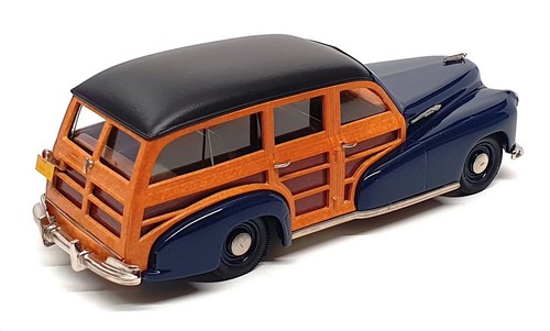 Brooklin SMTS 1/43 Scale BML25 - 1942 Oldsmobile B-44 Stn Wagon - Blue/Black - Picture 2 of 5