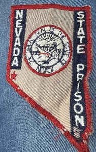 Vintage Nevada State Prison Correctional Officer Patch Rare Original 🚔🏛️✨