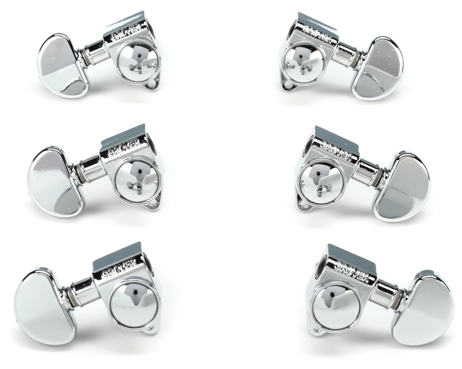 Grover 102C Original Rotomatics Tuning Machines Set - Chrome 8090₽