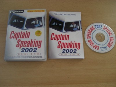 Captain Speaking 2002 Special Edition PC Add-On Flugsimulator Sim 2002 FS2002
