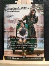 Vayne Carudas Solidor / Fynn, the Fangbearer - Final Fantasy - NM (see pics) MTG