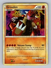 Groudon 6/95 Holo Rare Call of Legends Pokemon Damaged on eBay