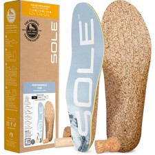 SOLE Performance Thin Insoles - Custom Moldable Orthotic Support for Any Arch