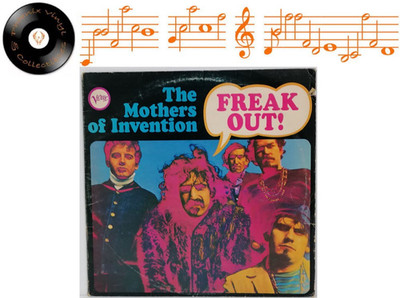 Frank Zappa The Mothers Of Invention Freak Out! Vinyl LP A1 B1 A1 B1 Pressing VG