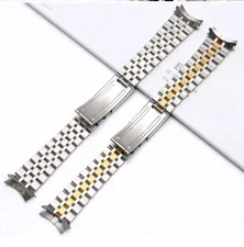 13/17/19/20mm For Tudor Princes Date Bracelet Stainless Steel Watch Band Strap