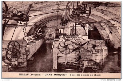 12 MILLAU - Jonquet glove - lime pelans room