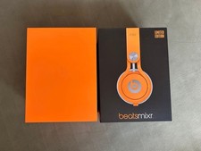 Beats by Dr. Dre Mixr Ear Headphone Neon Orange Limited Edition Used Japan k56