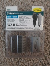 New Wahl Precision 2 Hole Clipper Blade 1006 Made in USA Vintage